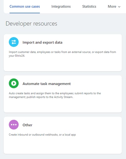 Bitrix WebWork integration Developer resource