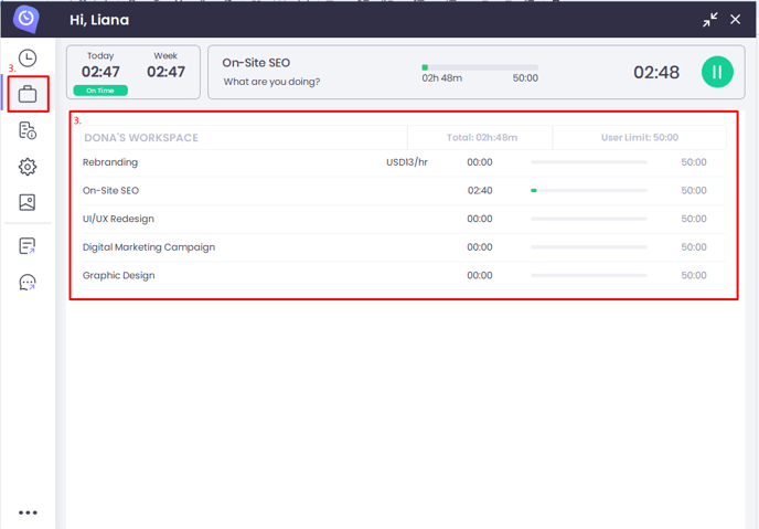 WebWork Expanded Tracker