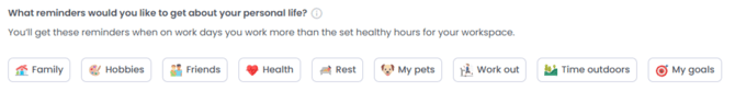WebWork Time Tracker Personal Life Reminders