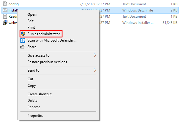 WebWork Silent Tracker installer file 