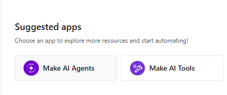 Make AI Agents and AI Tools