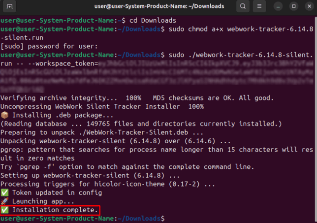 installation-complete-linux