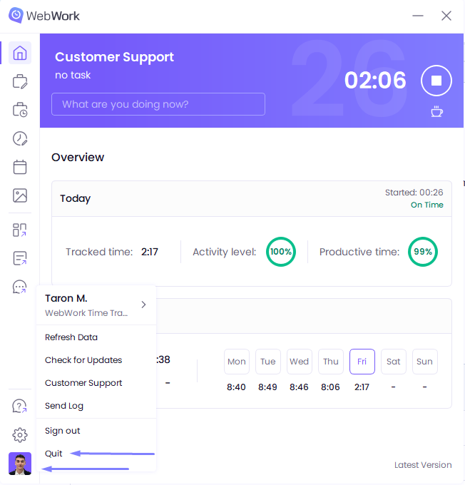 quitTracker