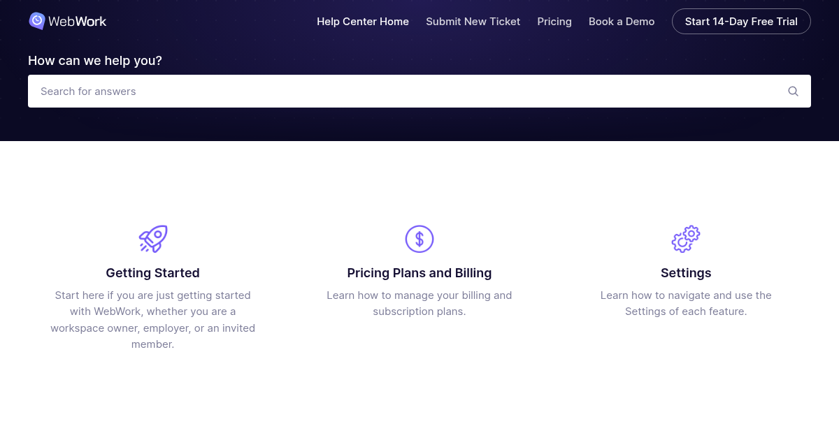 Guides, Tutorials & Troubleshooting – WebWork Time Tracker Help Center