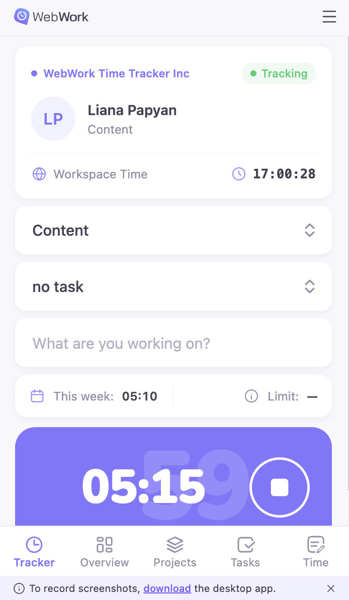 Chrome Extension – WebWork Time Tracker Help Center