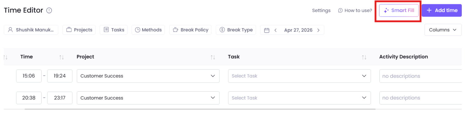 Time Editor – WebWork Time Tracker Help Center