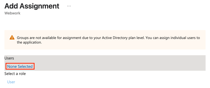 Pasting metadata URL into WebWork account settings