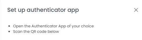 Set up an authenticator app for your WebWork account