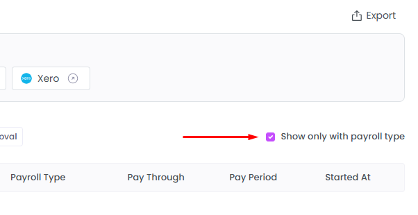 Show members with payroll type on Payroll Management in WebWork