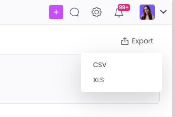 Export Payroll Data on WebWork