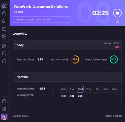 WebWork Desktop App