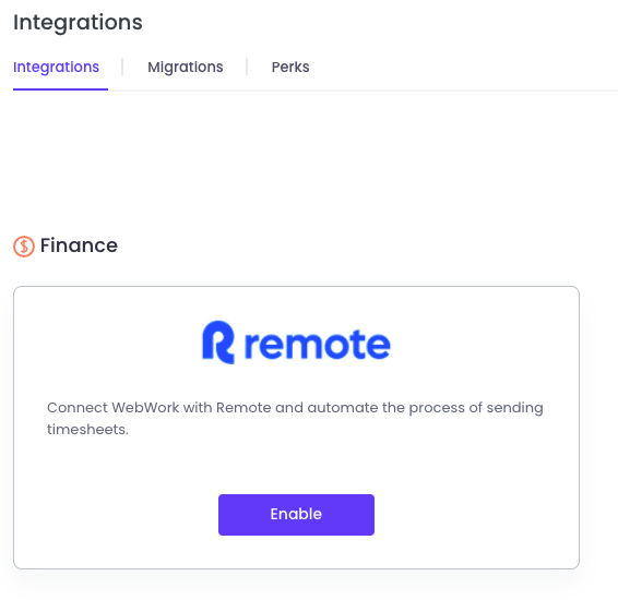 Remote Integration with WebWork