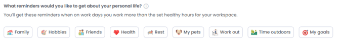 WebWork Time Tracker Personal Life Reminders